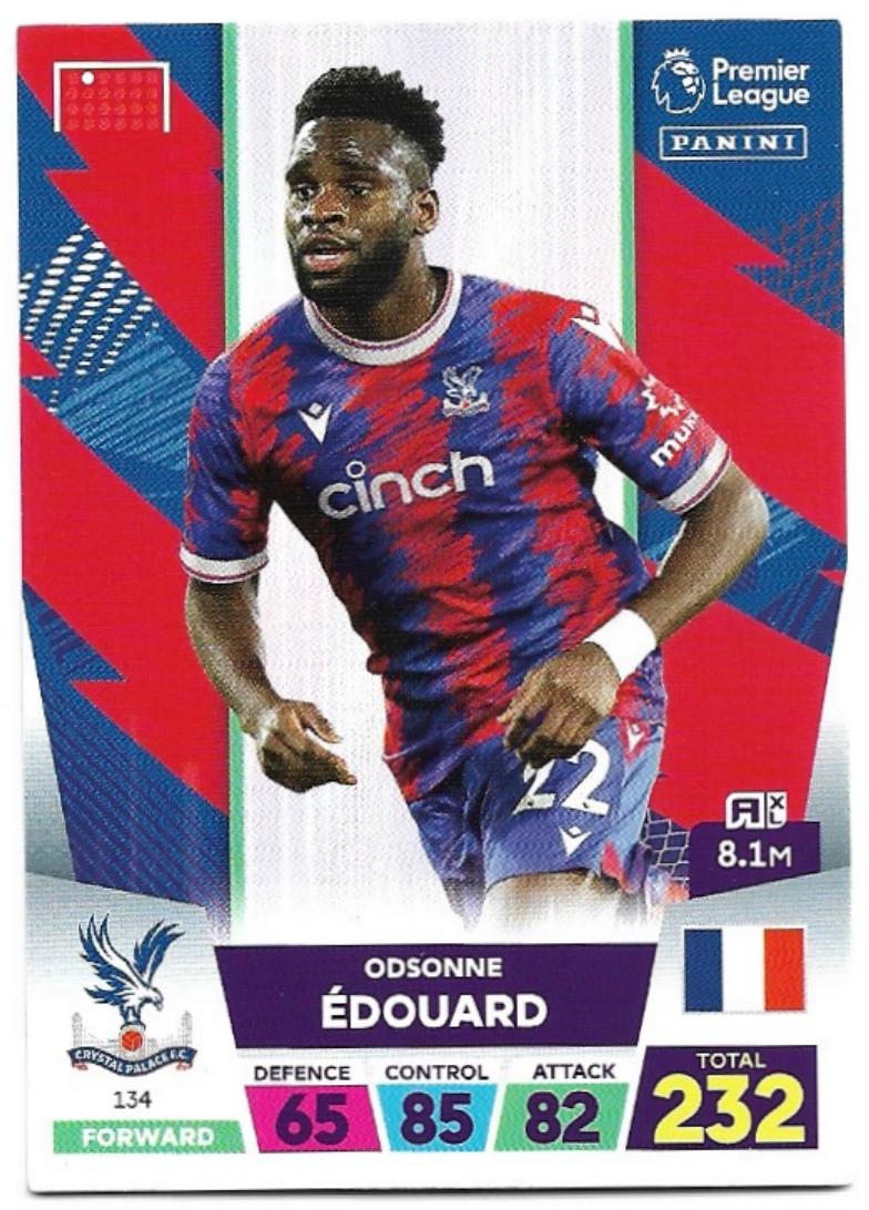 ODSONNE EDOUARD 2023 Panini Adrenalyn XL Premier League