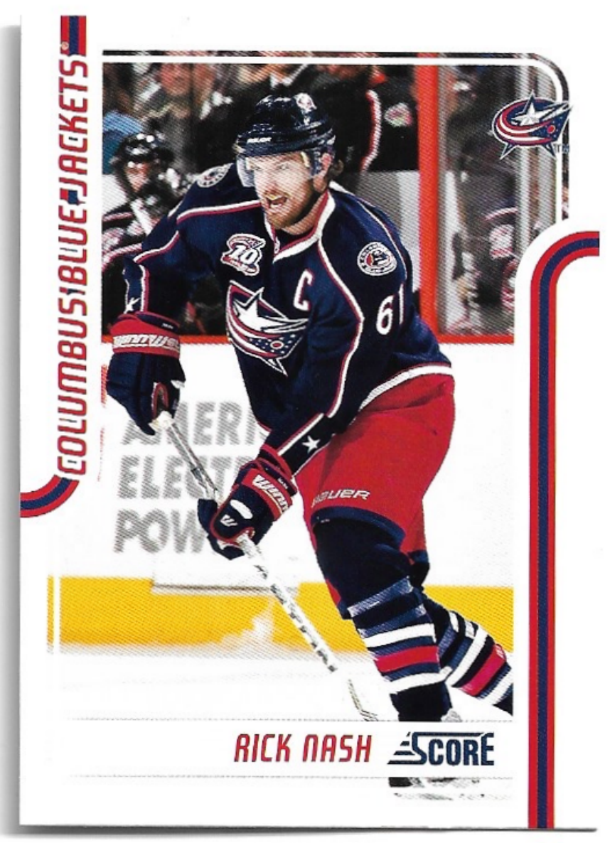 RICK NASH 11-12 Panini Score