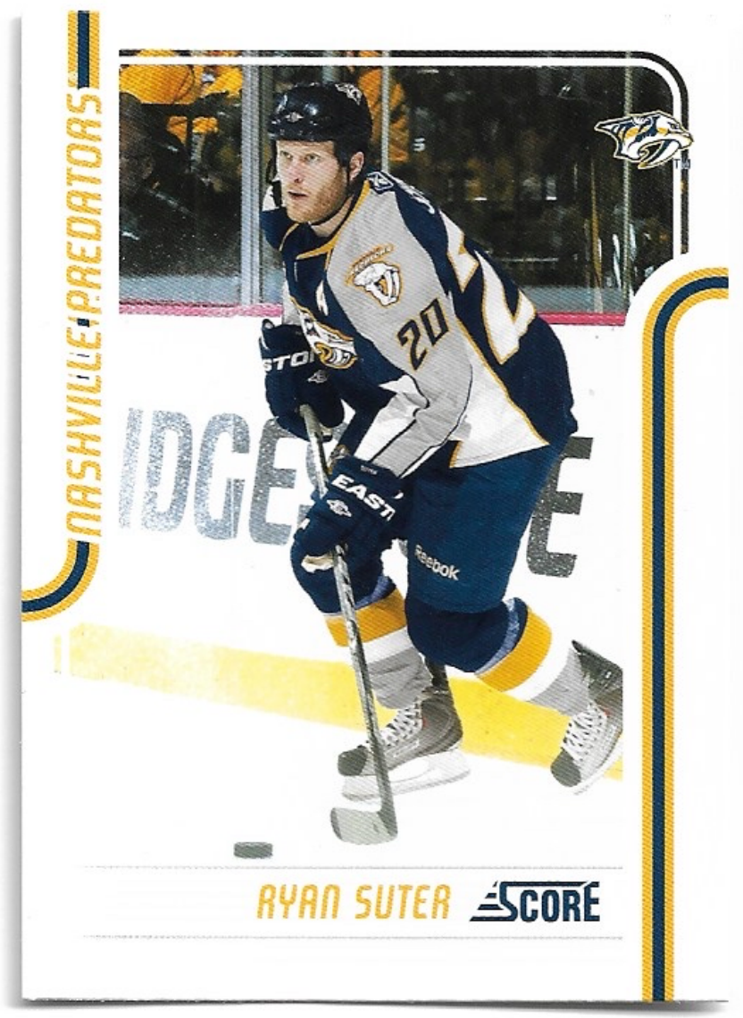 RYAN SUTER 11-12 Panini Score