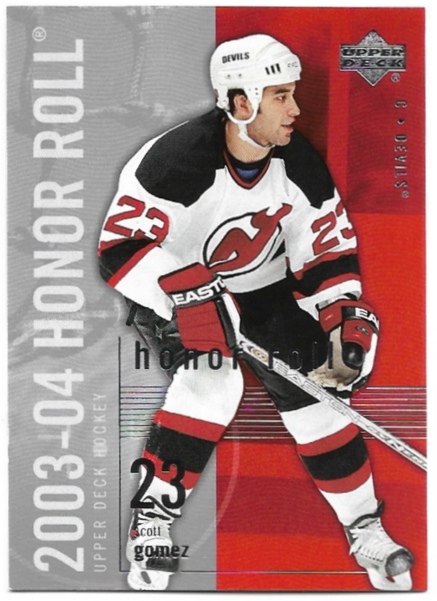 SCOTT GOMEZ 03-04 UD Honor Roll