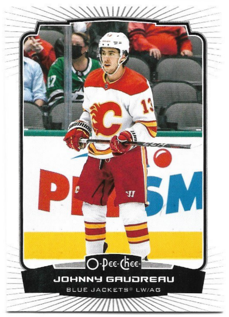 JOHNNY GAUDREAU 22-23 UD O-Pee-Chee OPC