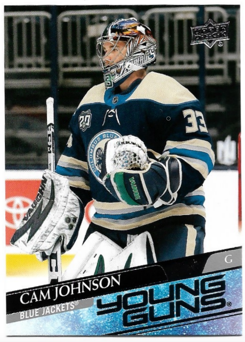 Rookie Young Guns CAM JOHNSON 20-21 UD Extended Series