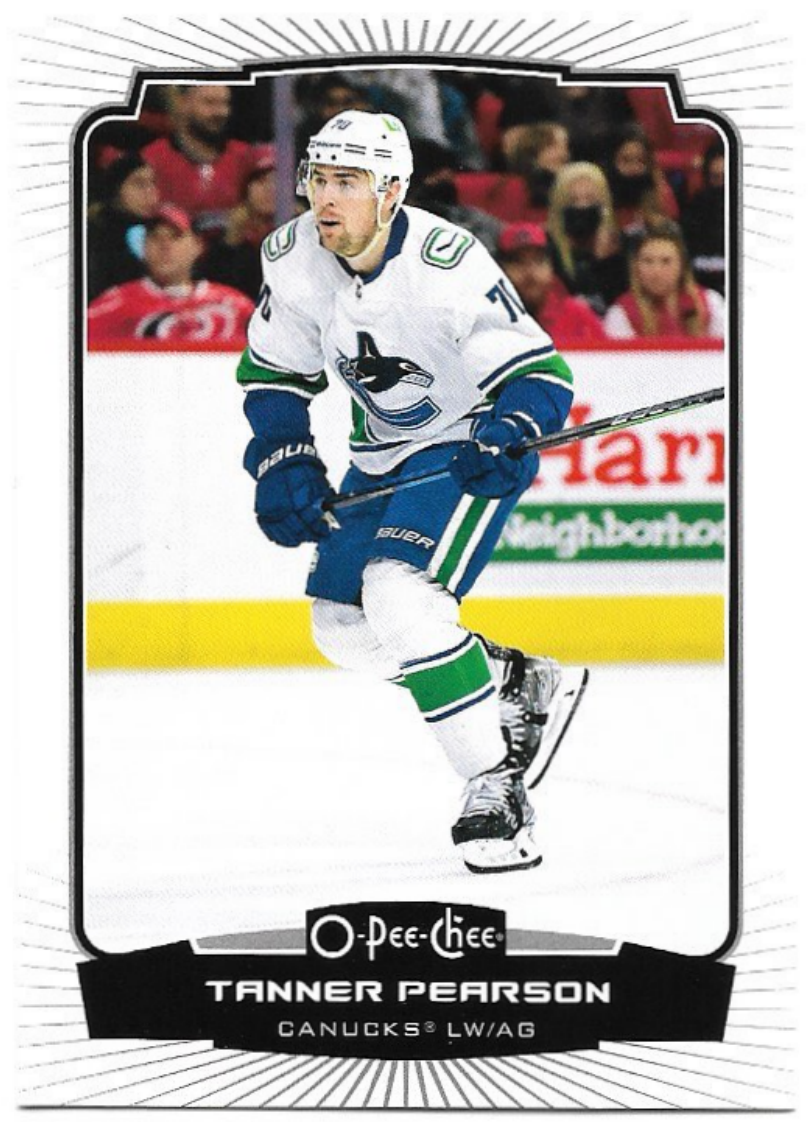 TANNER PEARSON 22-23 UD O-Pee-Chee OPC