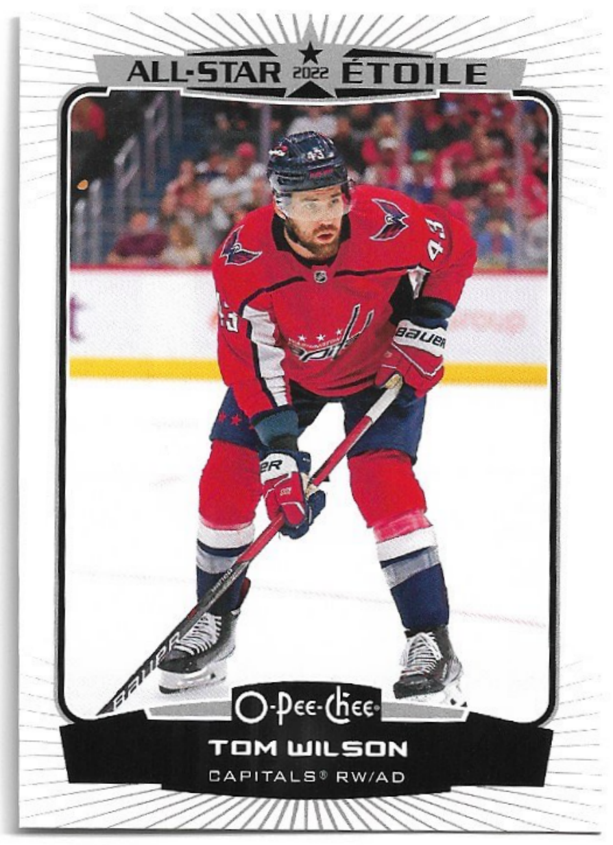 All-Star TOM WILSON 22-23 UD O-Pee-Chee OPC