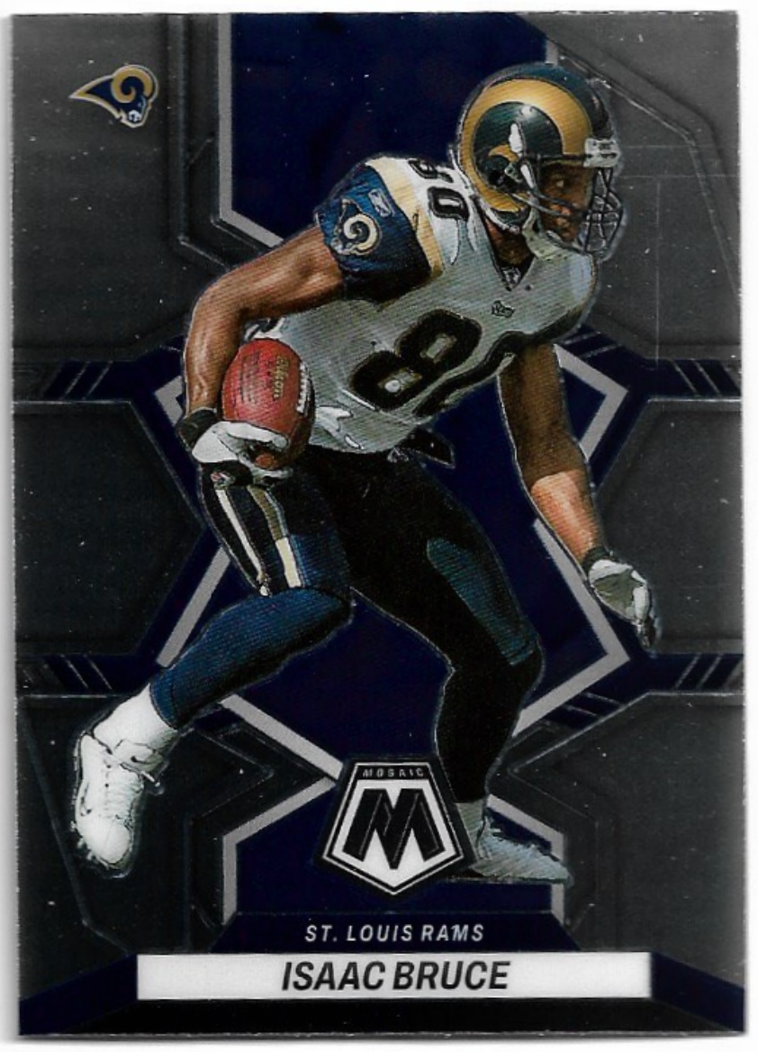 ISAAC BRUCE 2022 Panini Mosaic Football