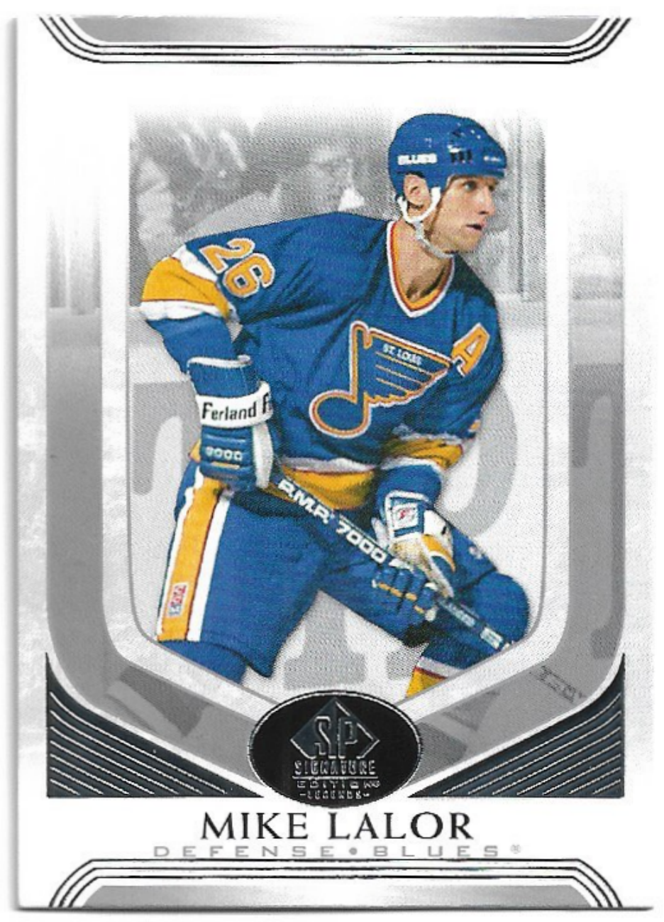 MIKE LALOR 20-21 UD SP Signature Legends