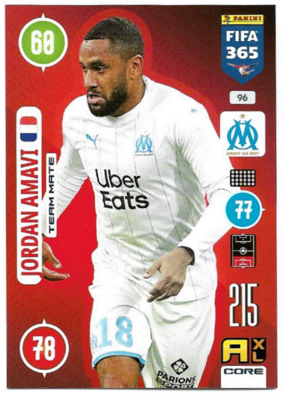 JORDAN AMAVI 2021 Panini FIFA 365