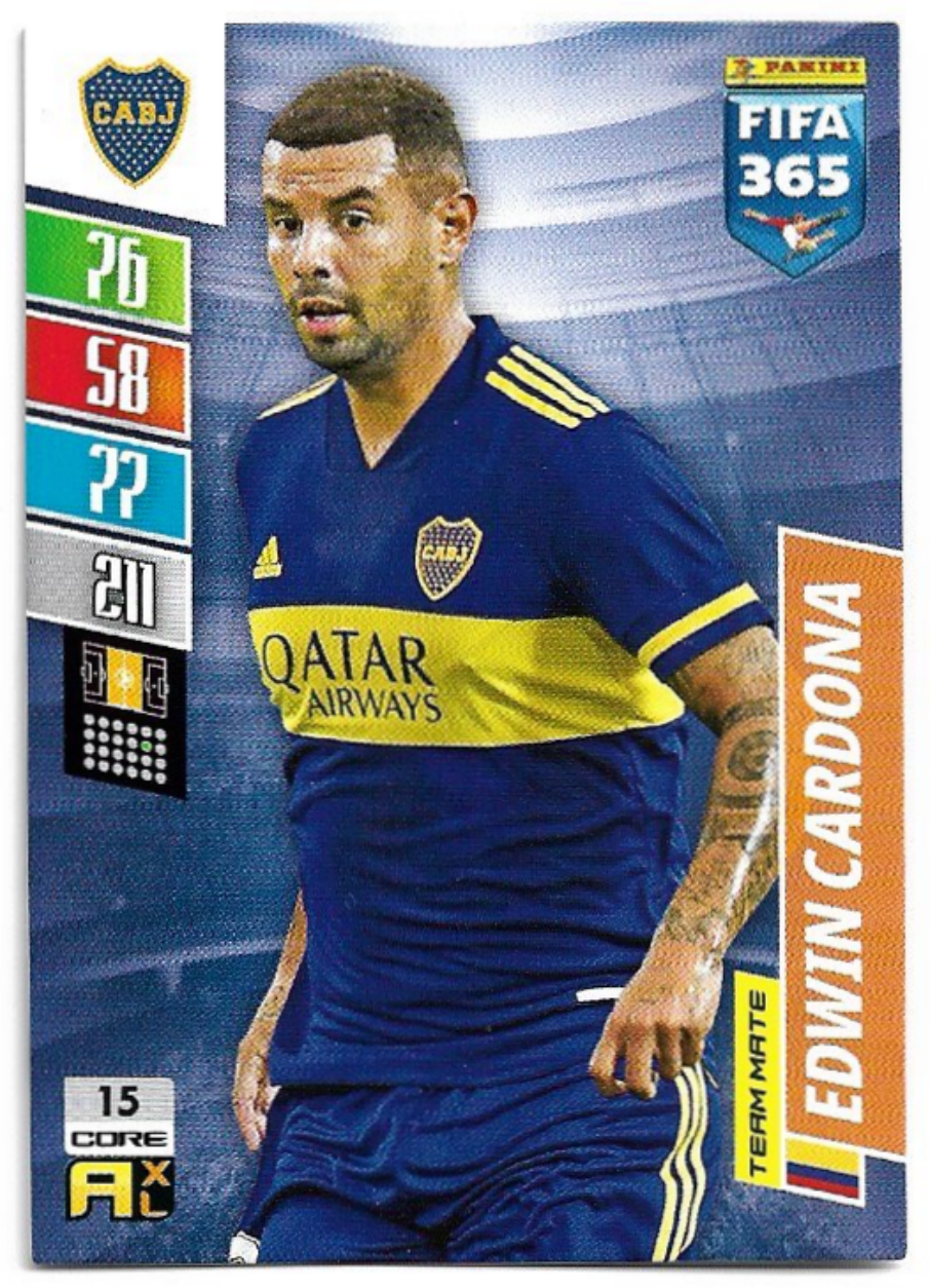 EDWIN CARDONA 2022 Panini FIFA 365