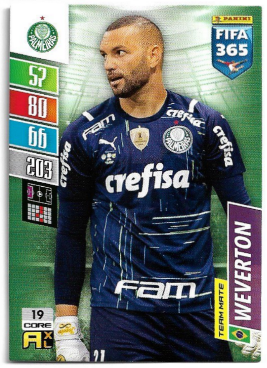 WEVERTON 2022 Panini FIFA 365