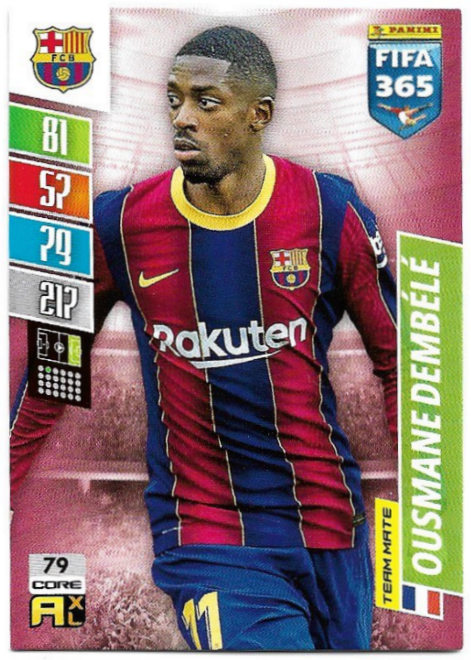 OUSMANE DEMBELE 2022 Panini FIFA 365