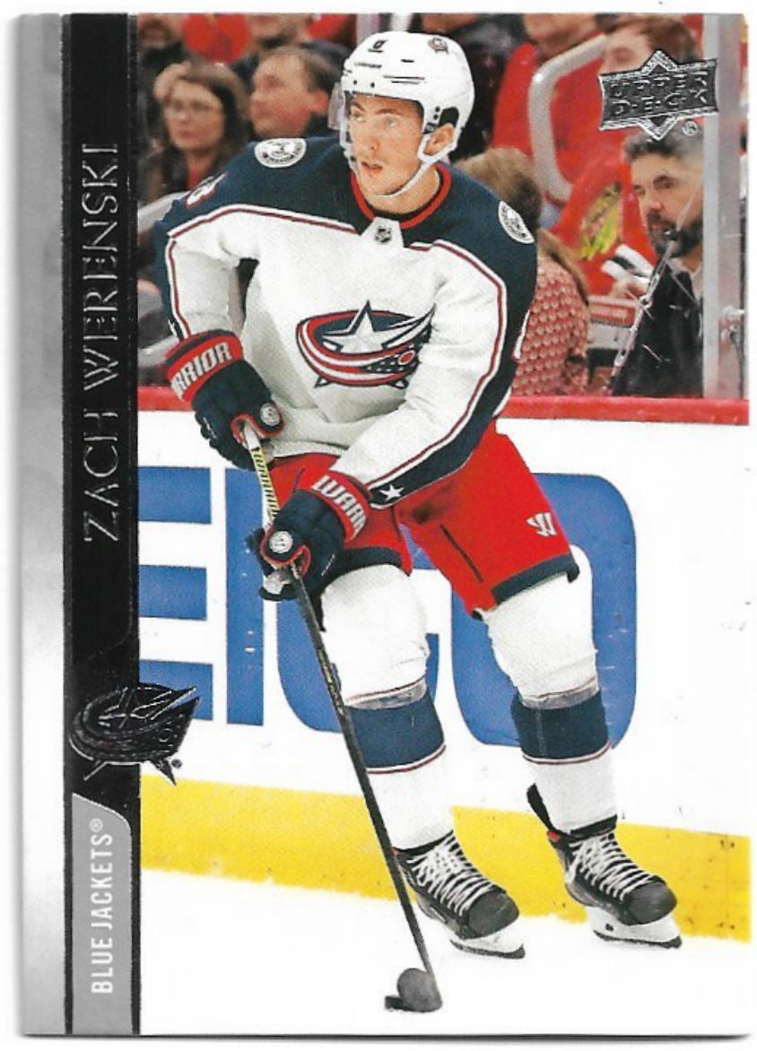 ZACH WERENSKI 20-21 UD Series 1