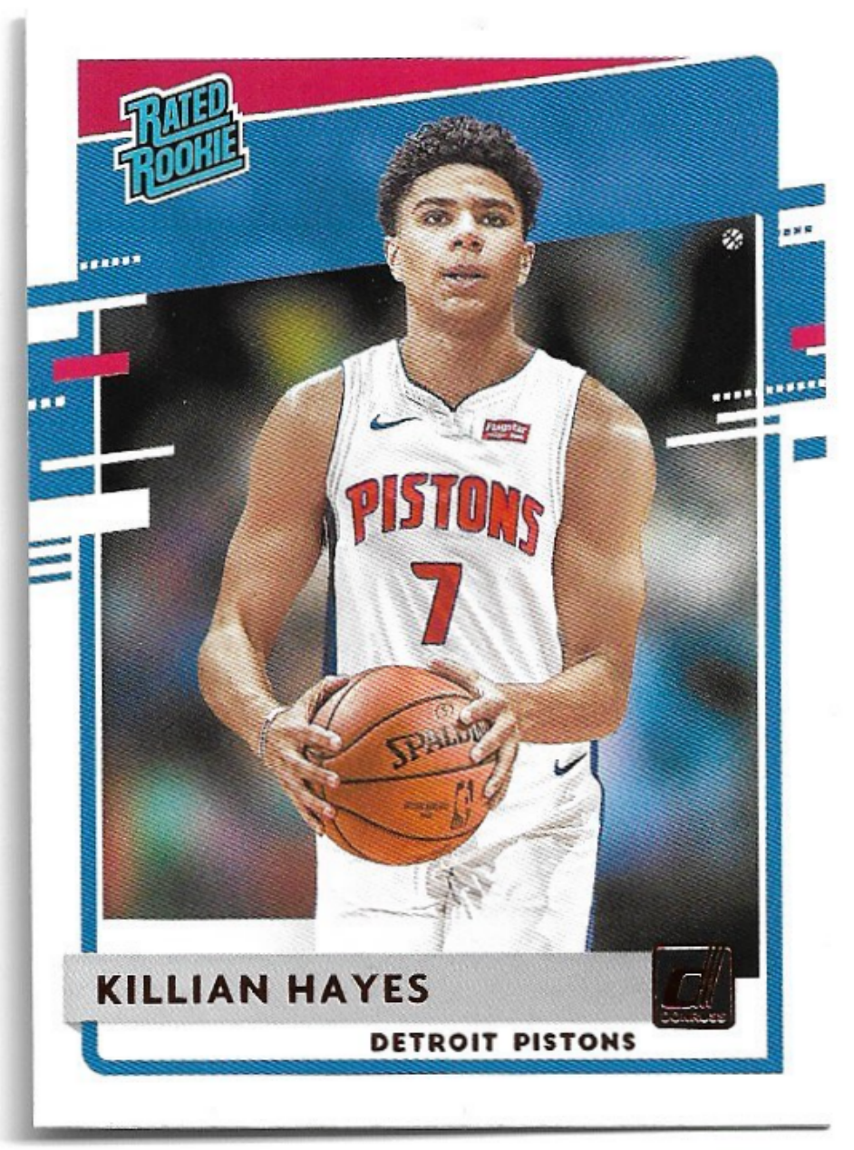 Rated Rookie KILLIAN HAYES 20-21 Panini Donruss Basketball