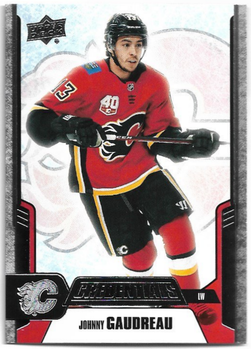 JOHNNY GAUDREAU 19-20 UD Credentials