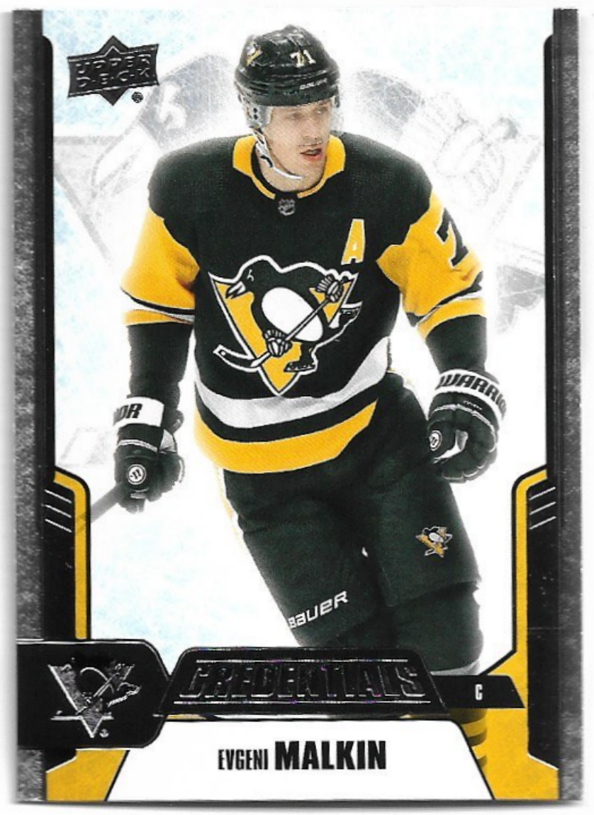 EVGENI MALKIN 19-20 UD Credentials