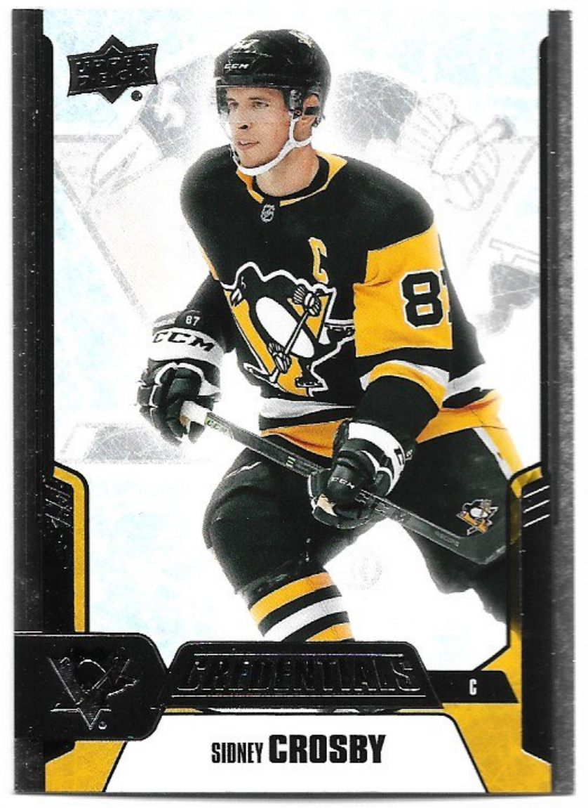 SIDNEY CROSBY 19-20 UD Credentials