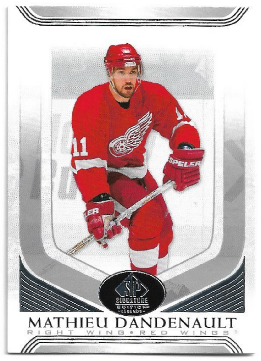 MATHIEU DANDENAULT 20-21 UD SP Signature Legends