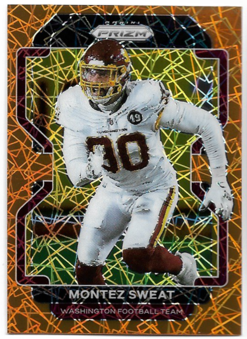 Lazer Prizm MONTEZ SWEAT 2021 Panini Prizm Football