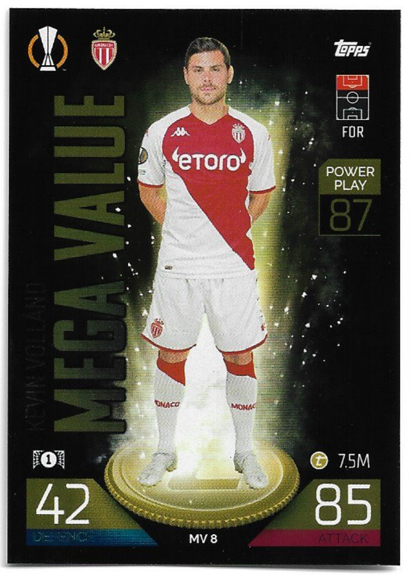 Mega Value KEVIN VOLLAND 2023 Match Attax Extra UCL