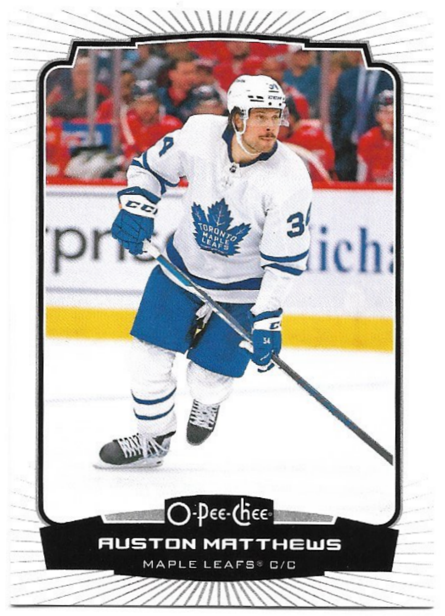 AUSTON MATTHEWS 22-23 UD O-Pee-Chee OPC