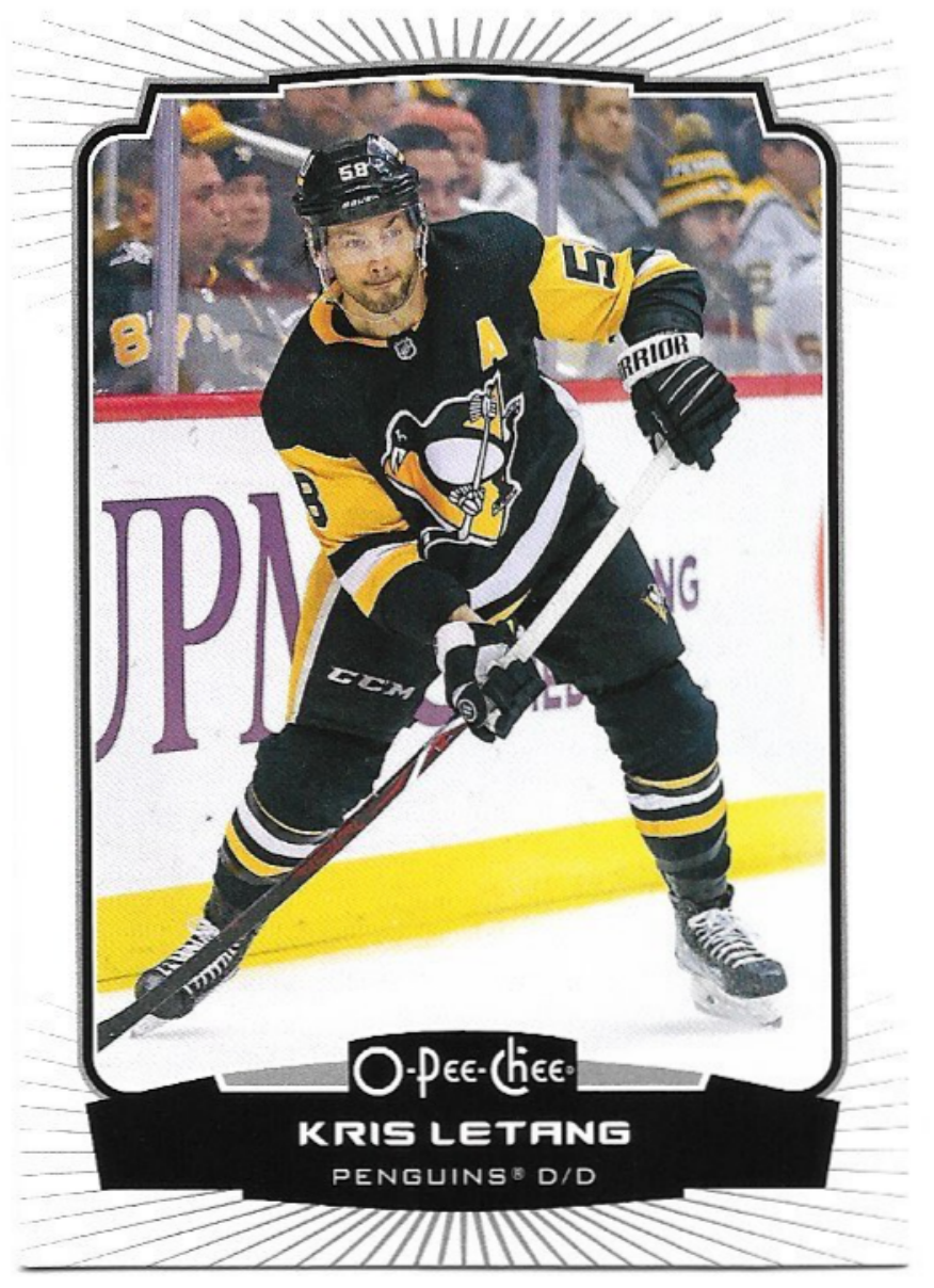 KRIS LETANG 22-23 UD O-Pee-Chee OPC