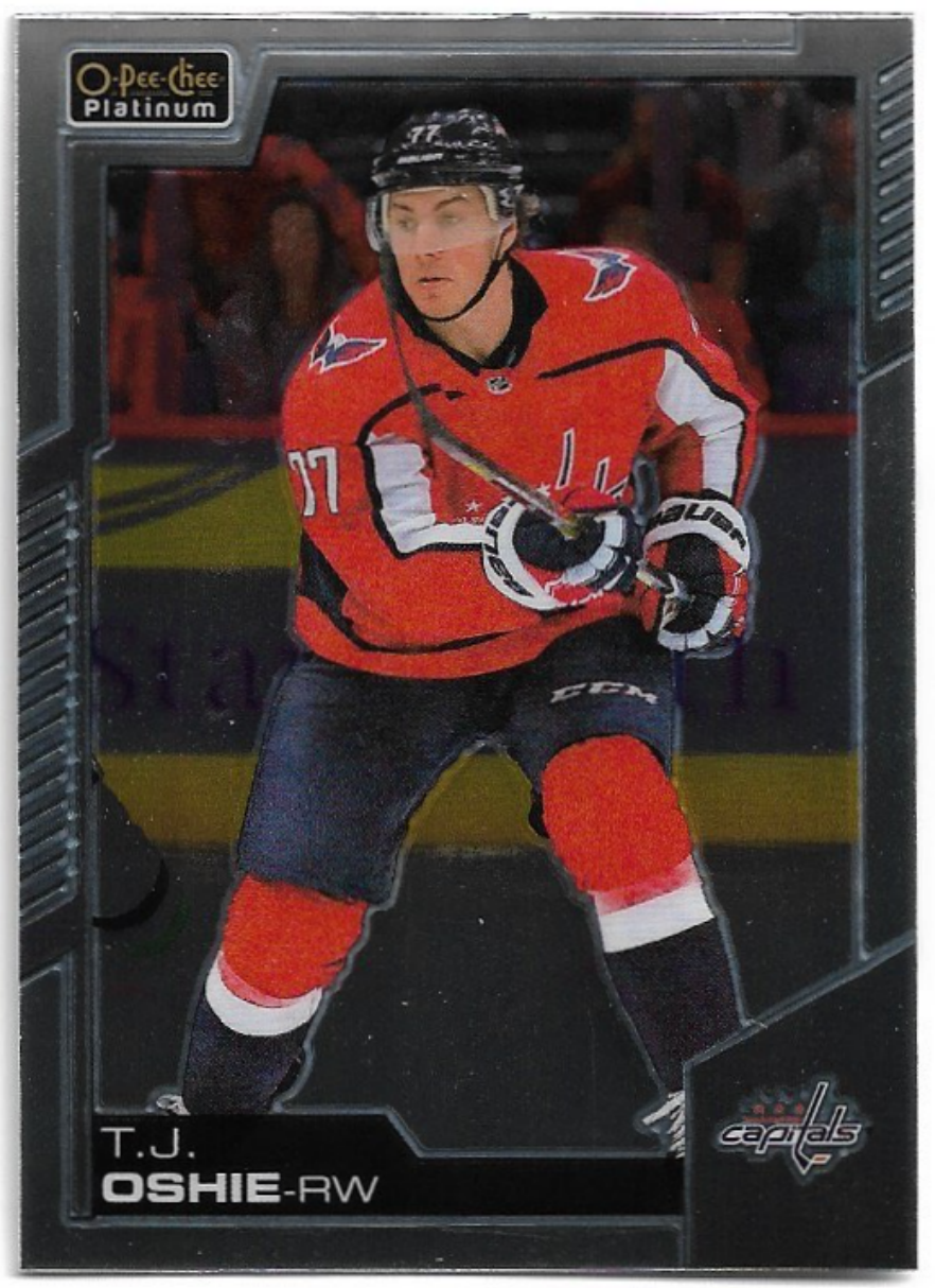 T.J. OSHIE 20-21 UD O-Pee-Chee OPC Platinum