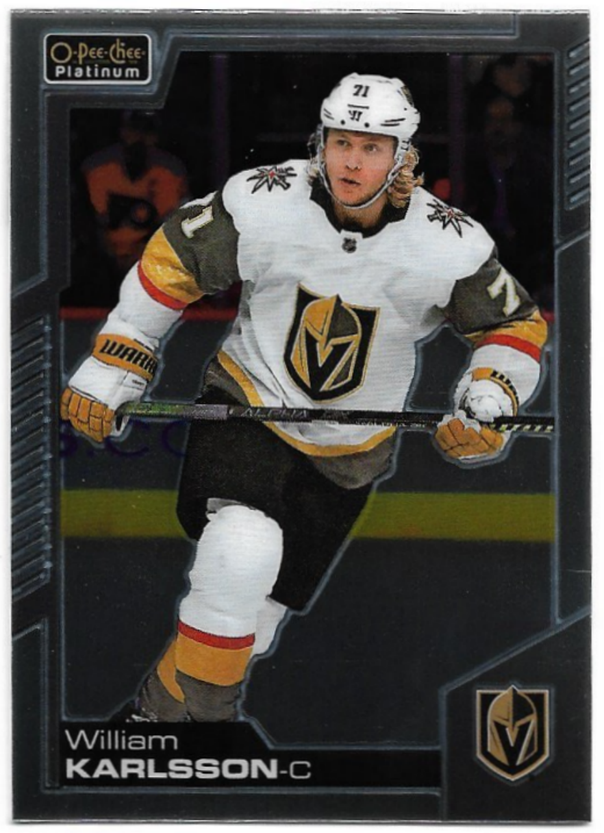 WILLIAM KARLSSON 20-21 UD O-Pee-Chee OPC Platinum