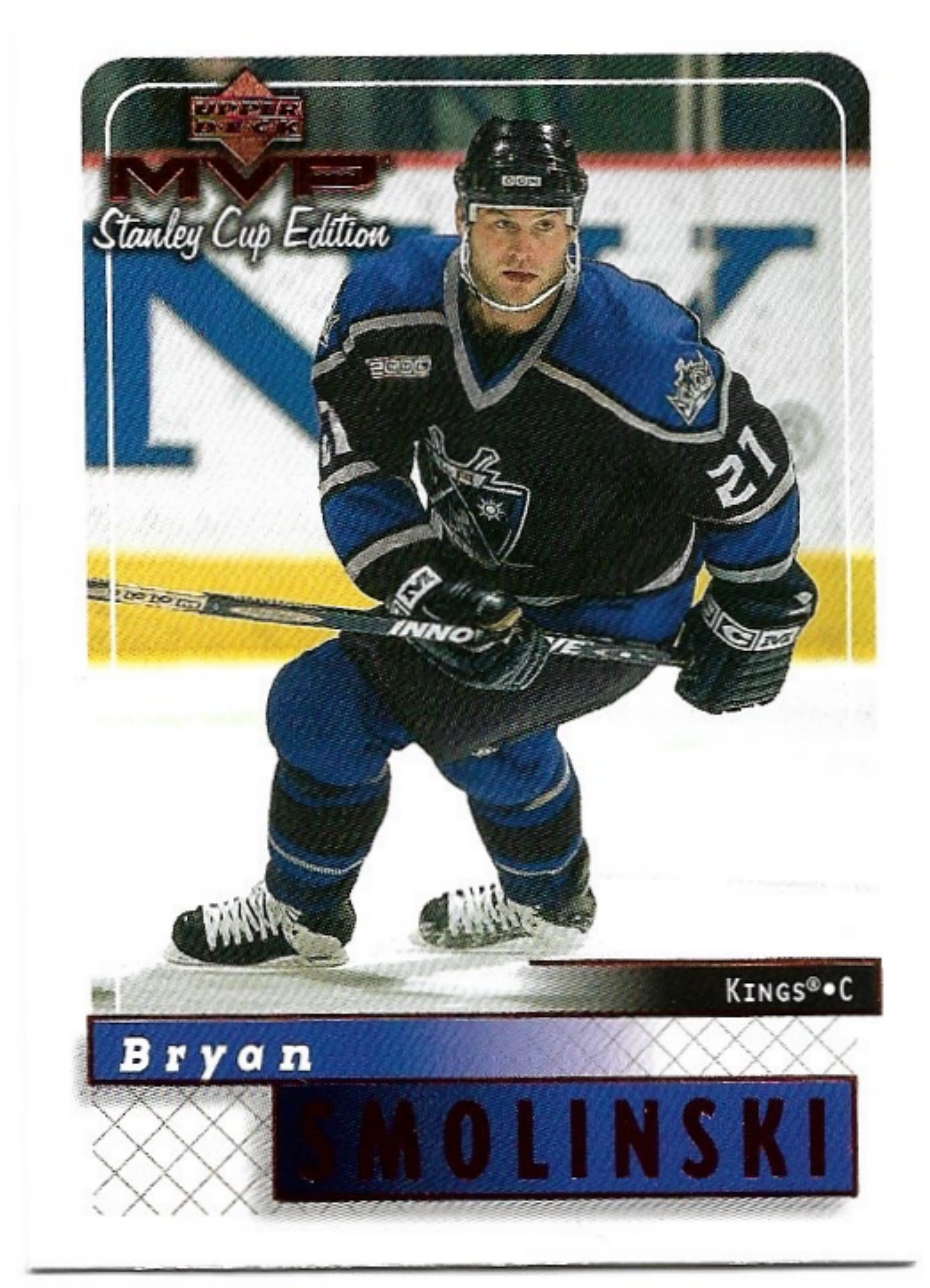 BRYAN SMOLINSKI 99-00 UD MVP Stanley Cup Edition