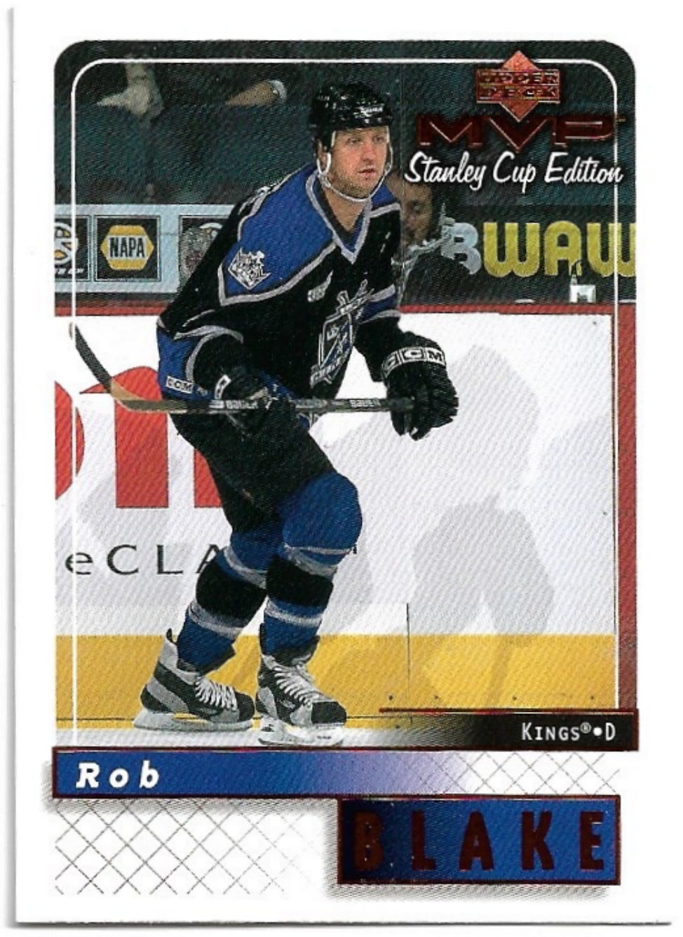 ROB BLAKE 99-00 UD MVP Stanley Cup Edition