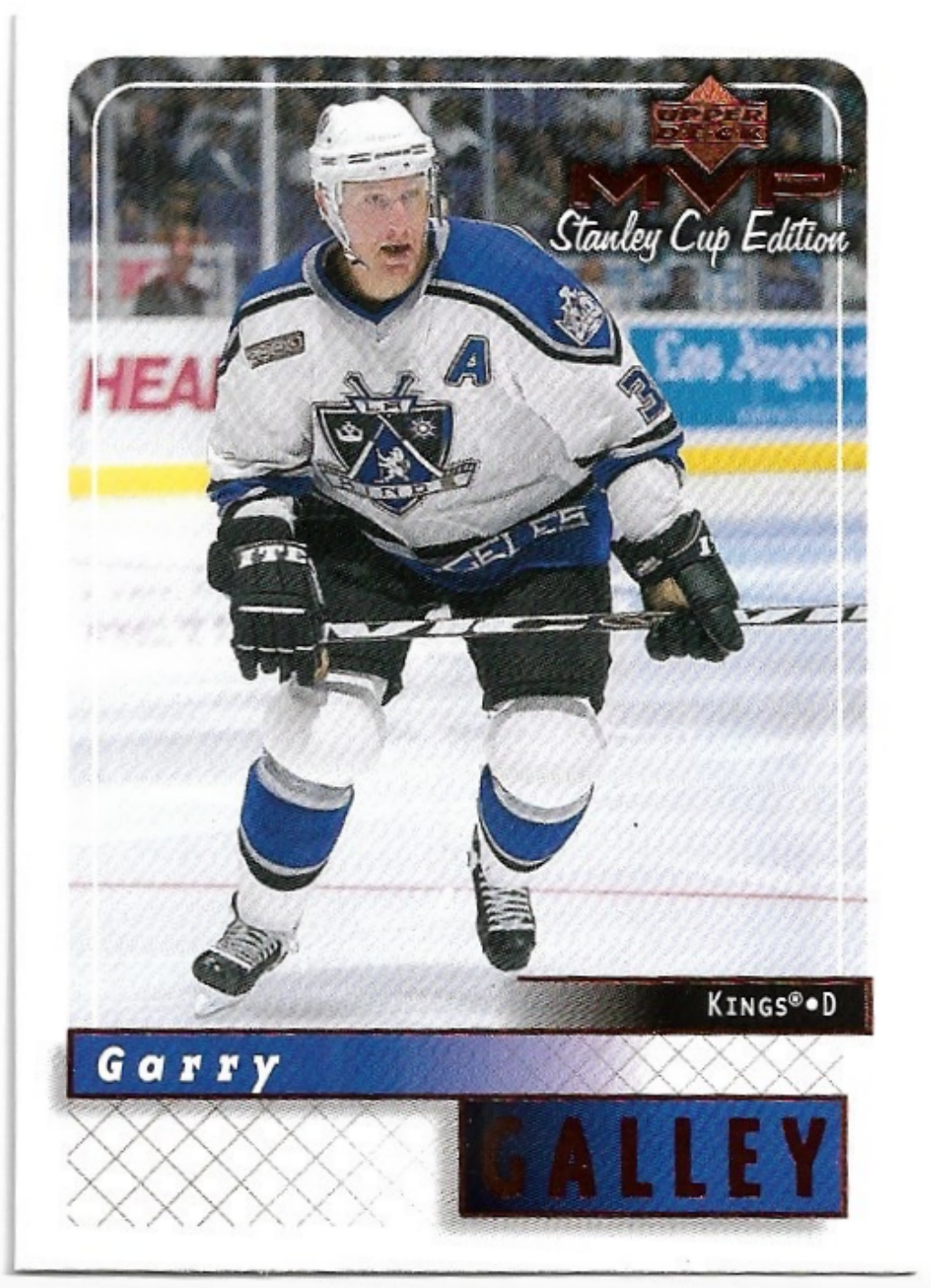 GARRY GALLEY 99-00 UD MVP Stanley Cup Edition