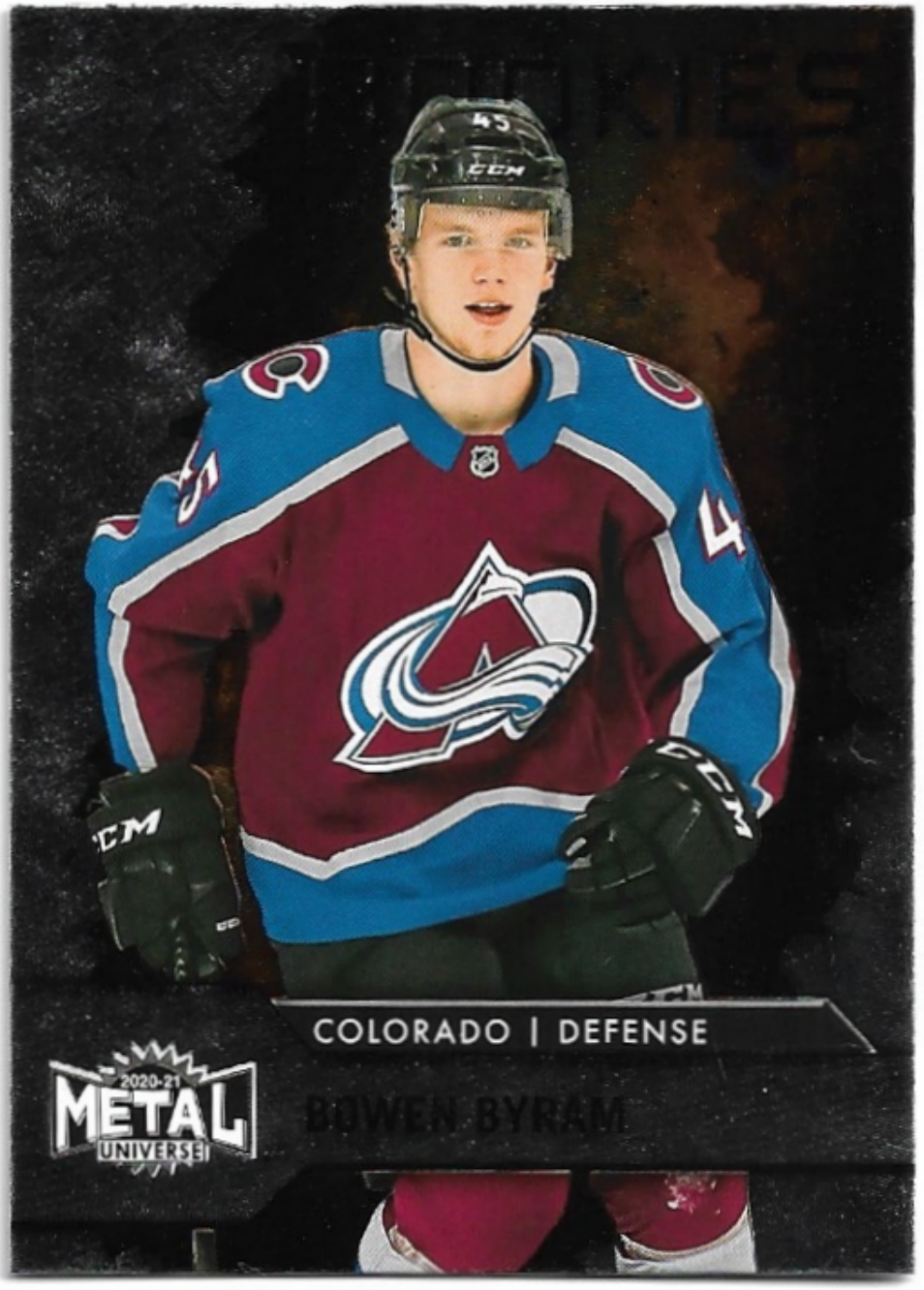 Rookies BOWEN BYRAM 20-21 UD Metal Universe