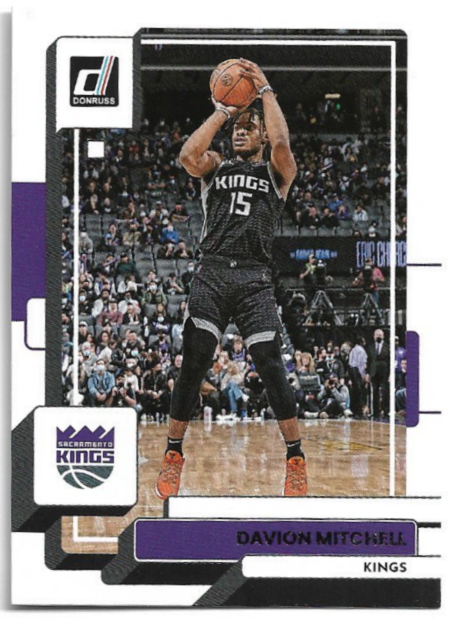 DAVION MITCHELL 22-23 Panini Donruss Basketball