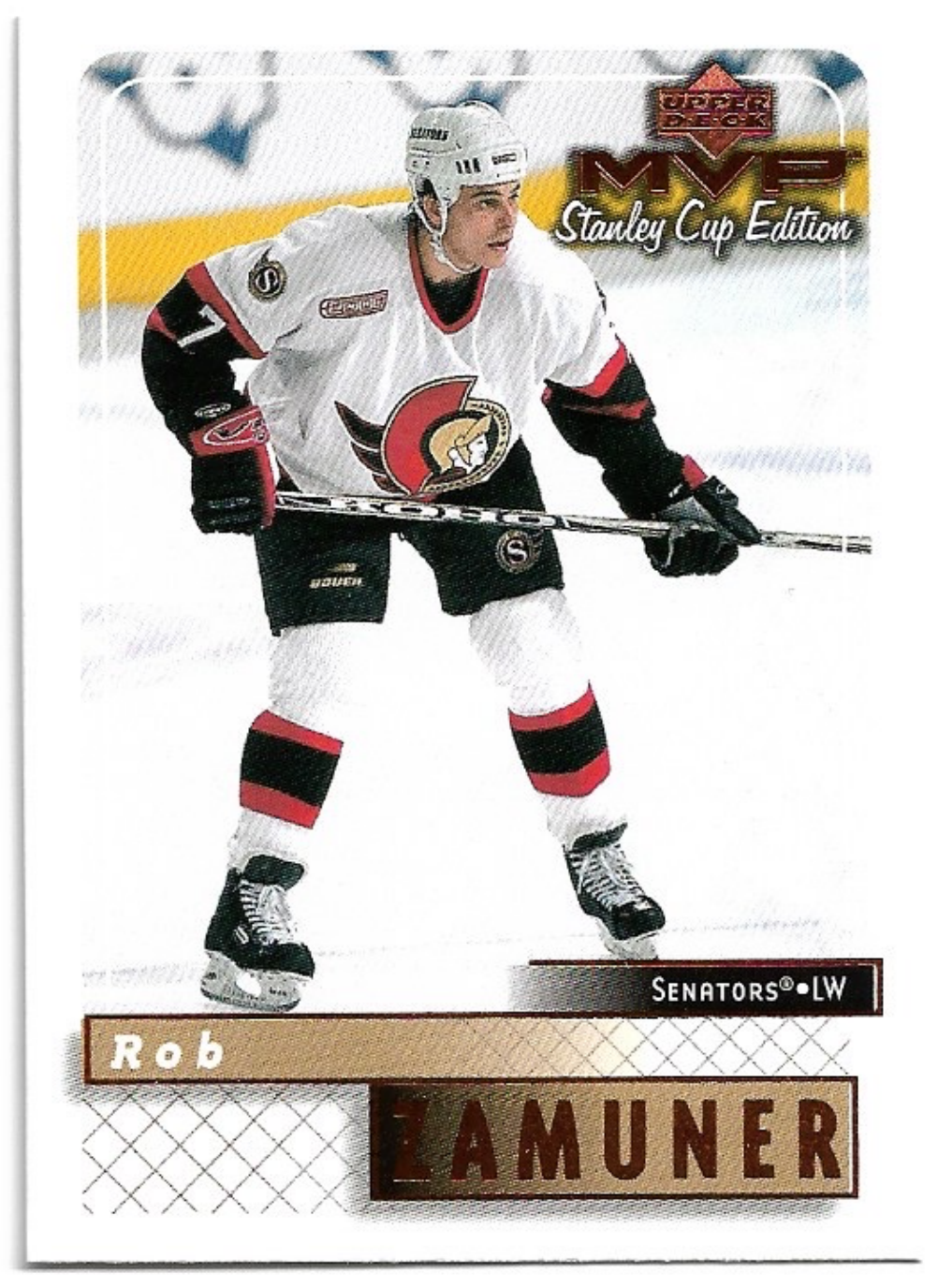 ROB ZAMUNER 99-00 UD MVP Stanley Cup Edition