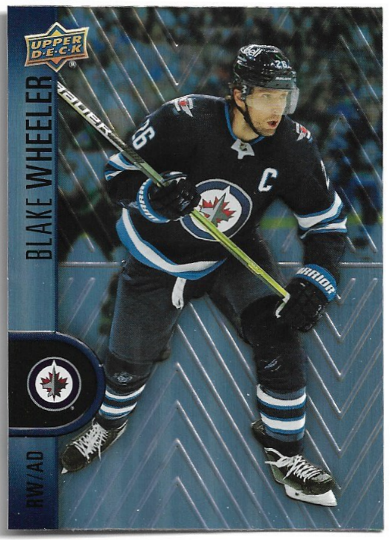 BLAKE WHEELER 22-23 UD Tim Hortons Collector's Series