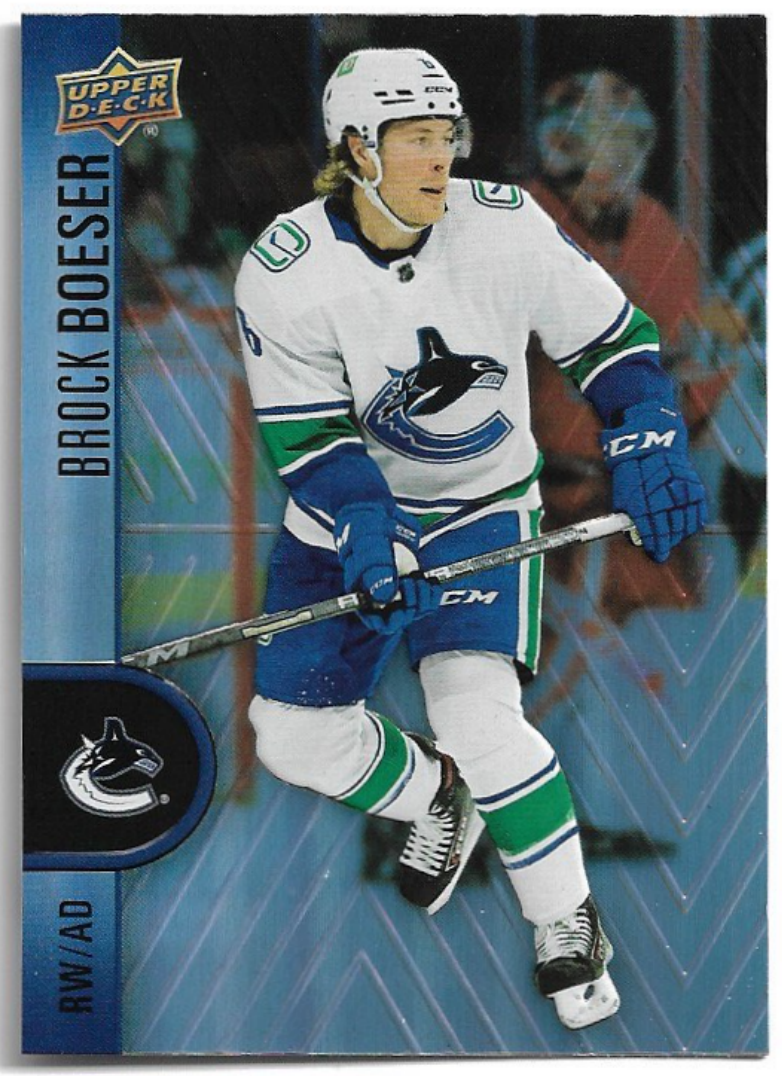 BROCK BOESER 22-23 UD Tim Hortons Collector's Series