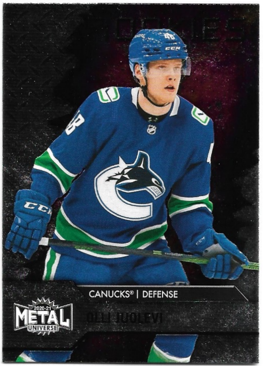 Rookies OLLI JUOLEVI 20-21 UD Metal Universe