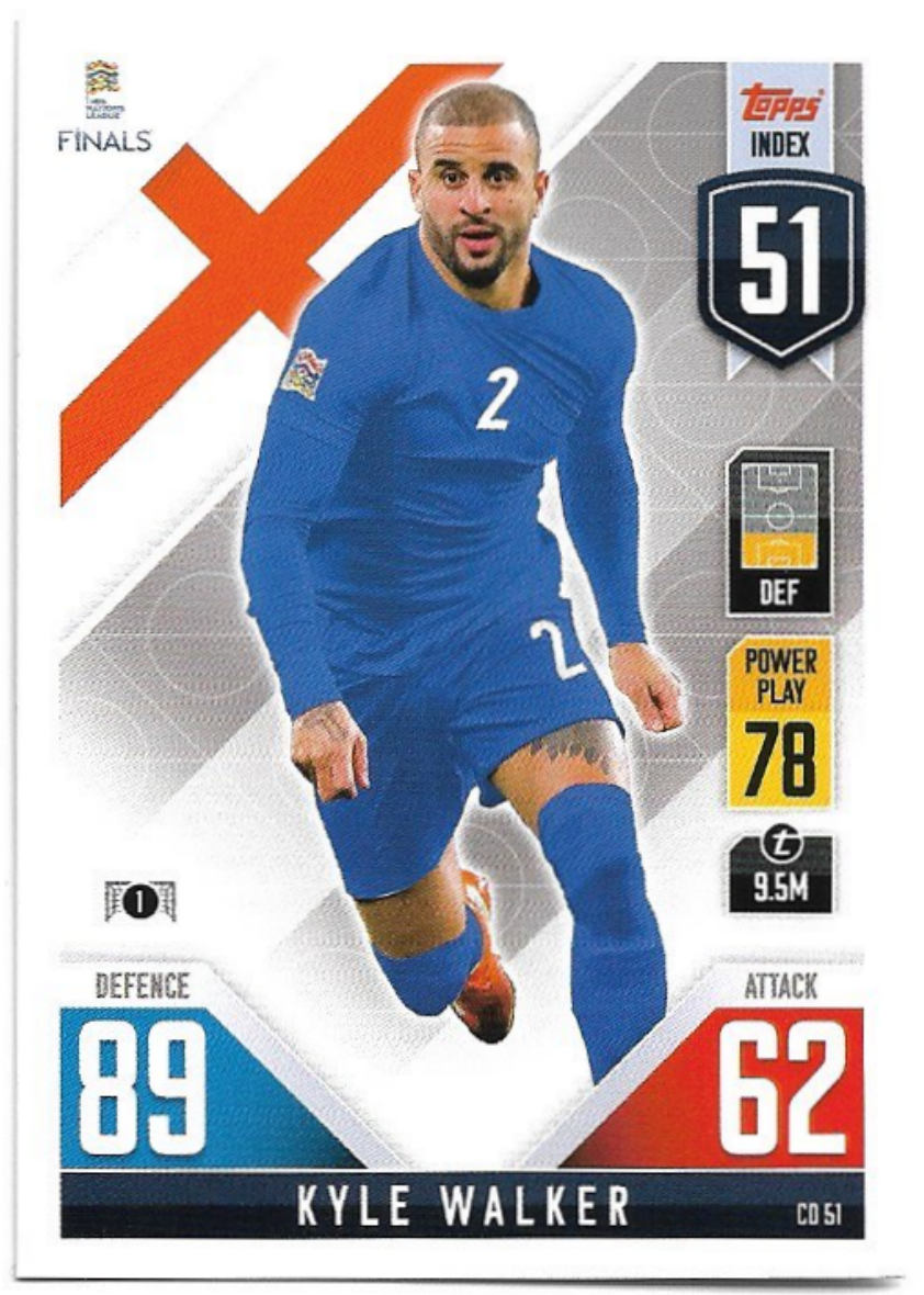 KYLE WALKER 2022 Topps Match Attax 101 RtUNLF