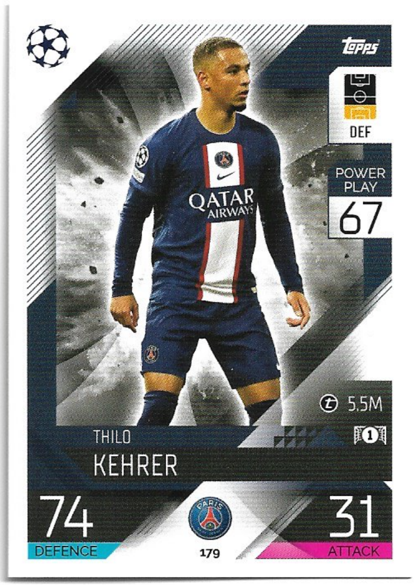 THILO KEHRER 22-23 Match Attax UCL