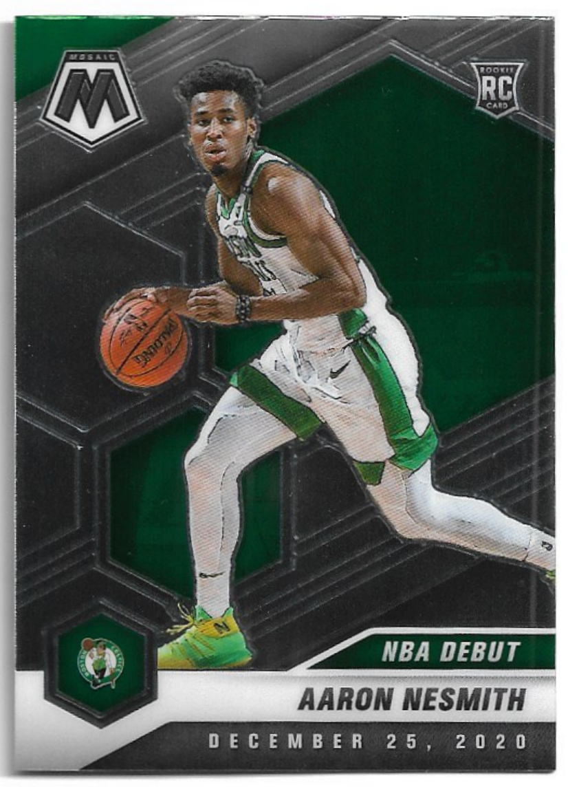 Rookie NBA Debut AARON NESMITH 20-21 Panini Mosaic Basketball