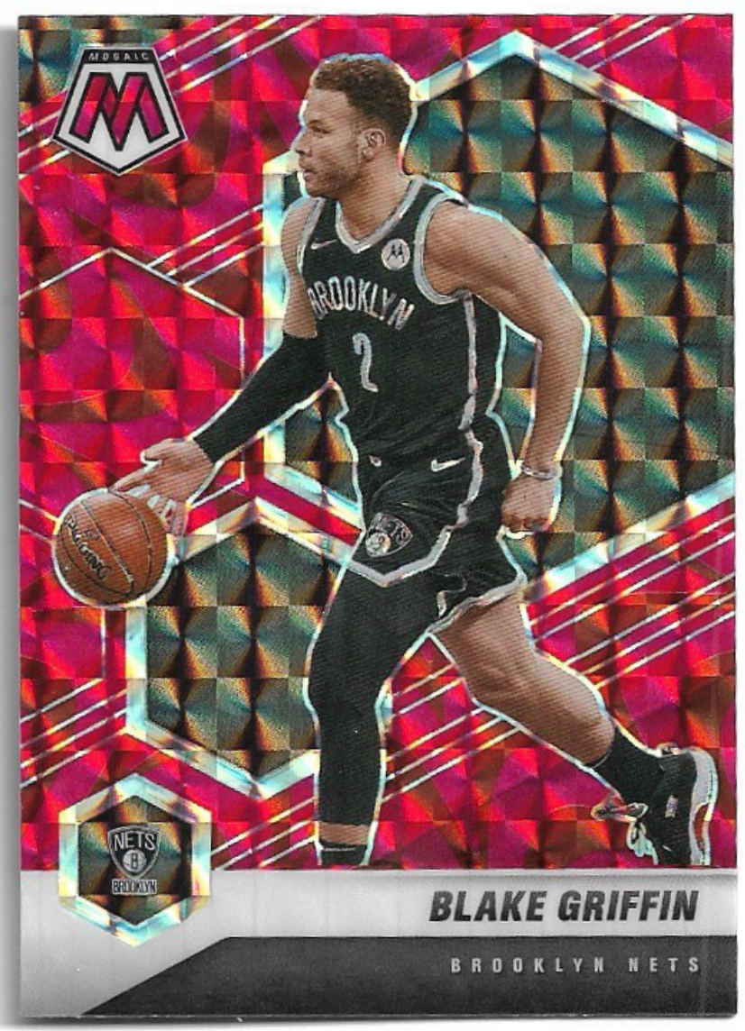 Red Prizm BLAKE GRIFFIN 20-21 Panini Mosaic Basketball