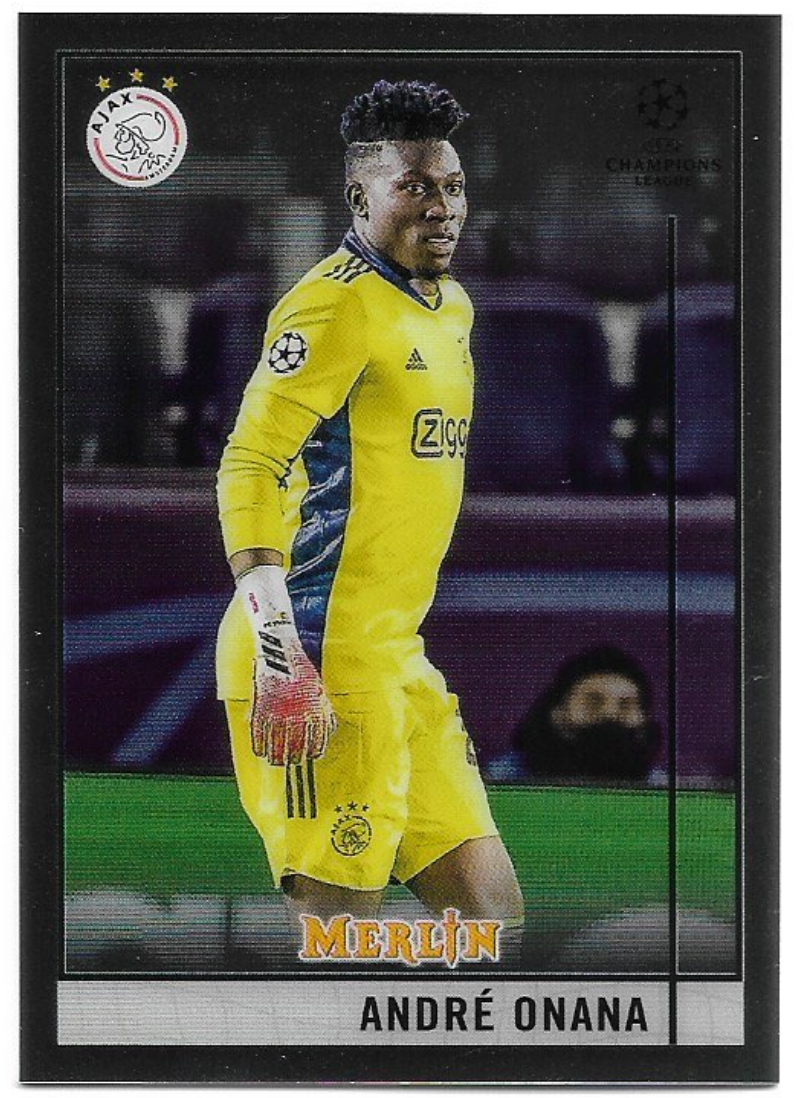 ANDRE ONANA 20-21 Topps Merlin Chrome UCL 