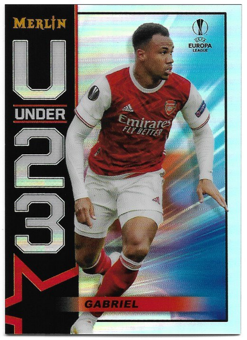 U23 Stars GABRIEL 20-21 Topps Merlin Chrome UCL 