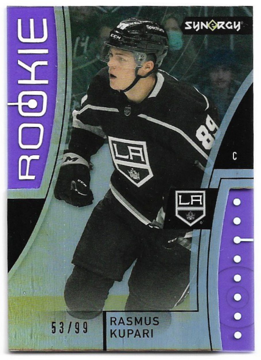 Rookie Purple RASMUS KUPARI 21-22 UD Synergy /99