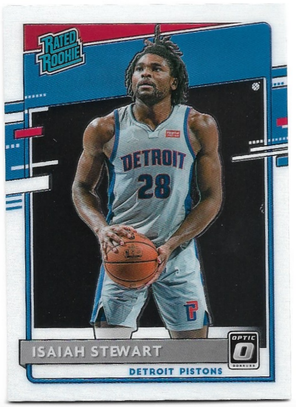 Rated Rookie ISAIAH STEWART 20-21 Panini Donruss Optic Basketball