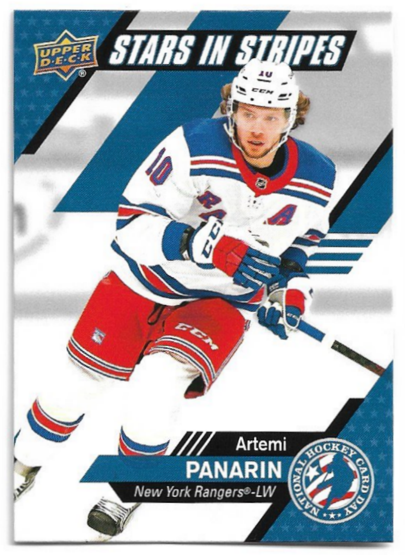 Stars in Stripes ARTEMI PANARIN 20-21 National Hockey Card Day USA