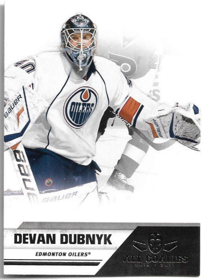 DEVAN DUBNYK 2011 Panini All Goalies