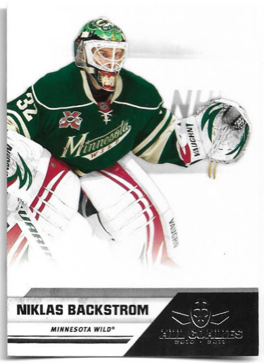 NIKLAS BACKSTROM 2011 Panini All Goalies