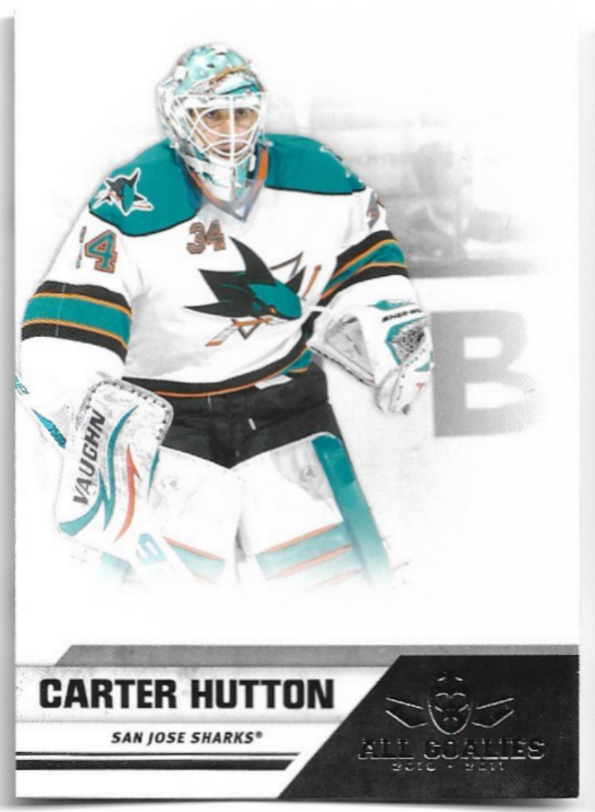 CARTER HUTTON 2011 Panini All Goalies