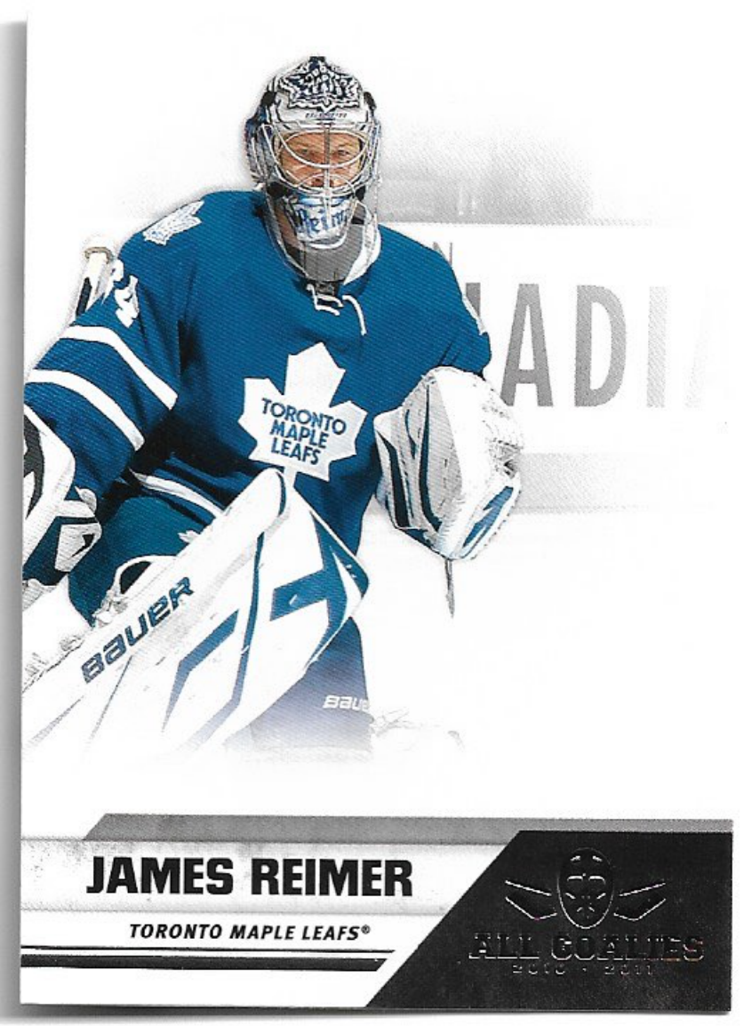 JAMES REIMER 2011 Panini All Goalies