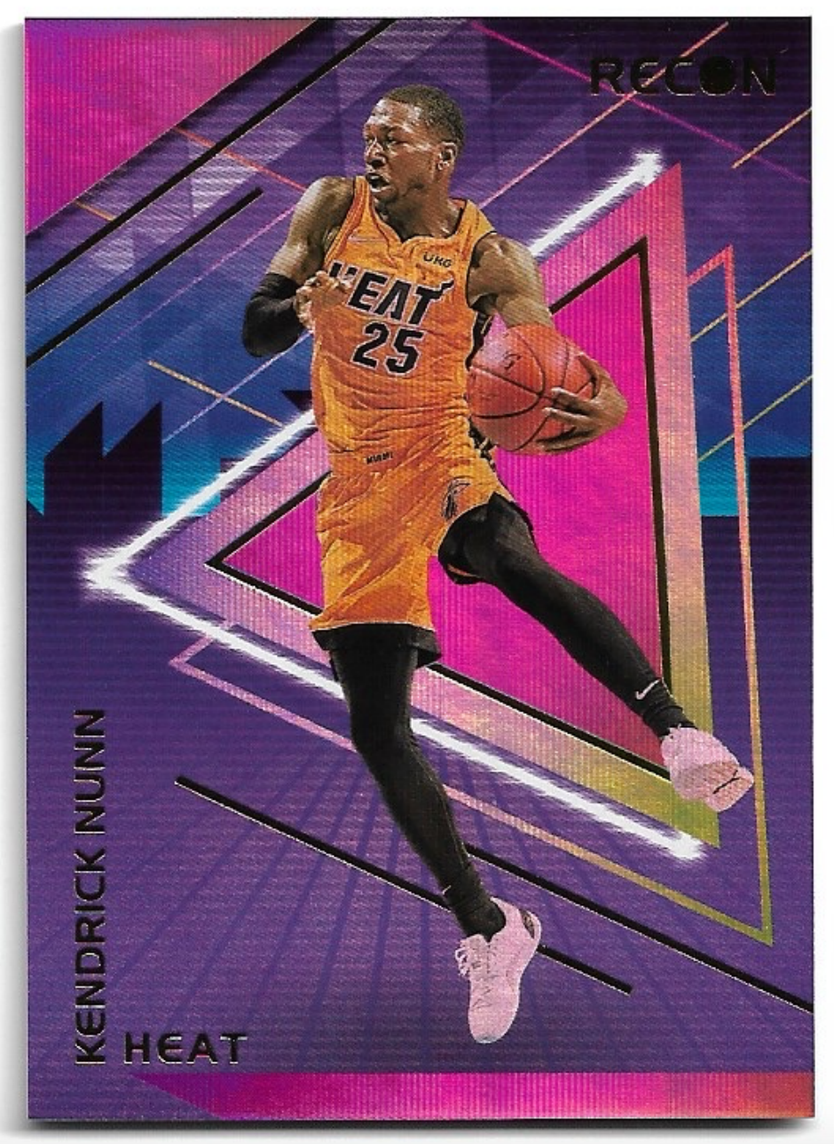 Holo Pink KENDRICK NUNN 20-21 Panini Recon Basketball