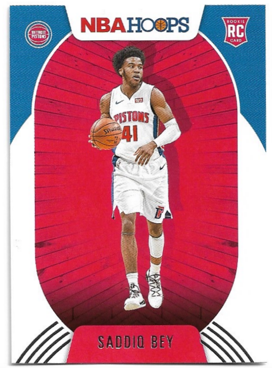 Rookies SADDIQ BEY 20-21 Panini Hoops Basketball